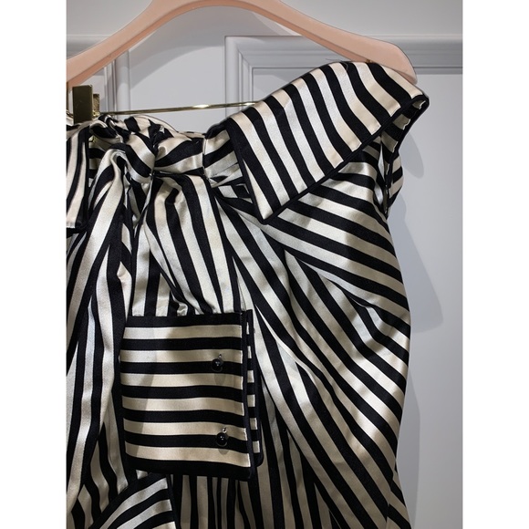 Monse
Off-the-Shoulder Striped Silk Dress - Picture 5 of 7
